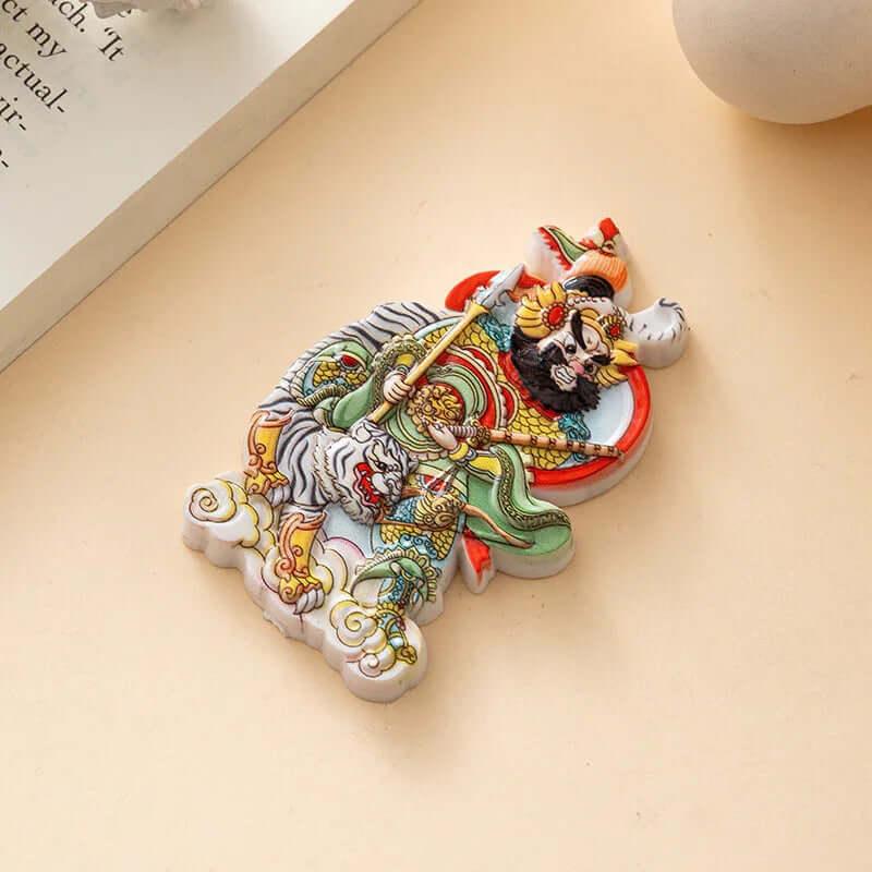 TaoVella Oriental Feng Shui Protection Magnet – Door Gods for Home & Wealth Protection - TaoVella