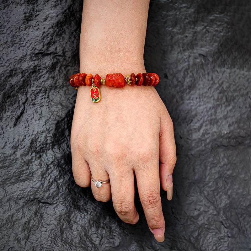 TaoVella Eternal Compassion Tibetan Bracelet for Women's Spiritual Growth & Protection - TaoVella