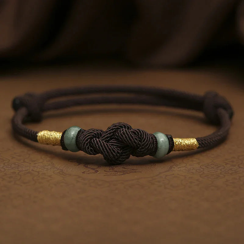 TaoVella Red String Jade Guardian & Lucky Couple Bracelet - TaoVella