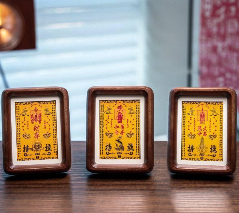 TaoVella Sacred Walnut Wood Deity | Guardian of Learning · Patron of Career · Awaken Your Fate - TaoVella