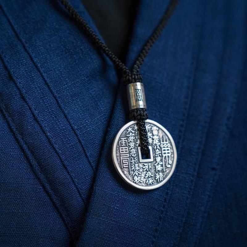 TaoVella 999 Silver Protection Necklace | Guardian Talisman for Wealth & Misfortune Cleansing - Spiritual Jewelry for Wealth, Protection & Healing | TaoVella