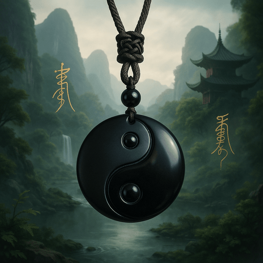 Spiritual Energy Guardian: The Yin-Yang Necklace Infused with Eastern Mystique - TaoVella