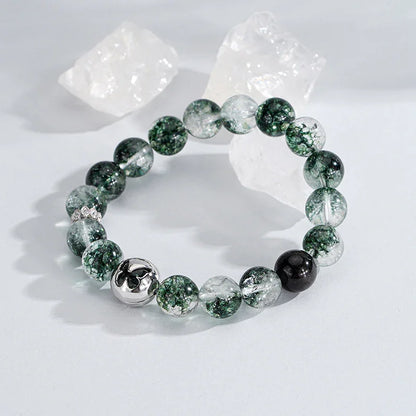 TaoVella Green Phantom 925Silver Butterfly Wealth Energy Protect Bracelet - TaoVella