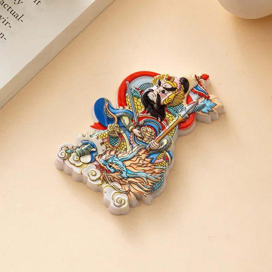 TaoVella Oriental Feng Shui Protection Magnet – Door Gods for Home & Wealth Protection - TaoVella