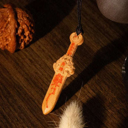 TaoVella Handcrafted Guardian Sword of Luck Keychain for Protection & Energy Cleansing - Spiritual Jewelry for Wealth, Protection & Healing | TaoVella