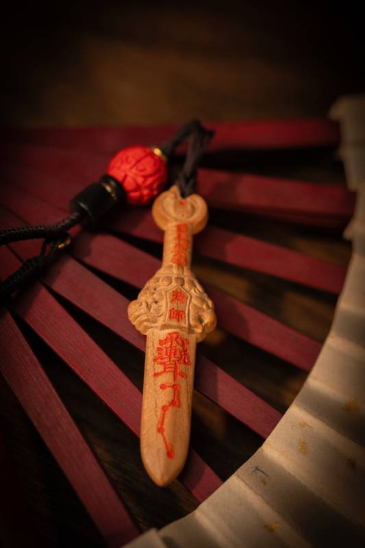 TaoVella Guardian Energy God Celestial Master Peach Wood Sword
