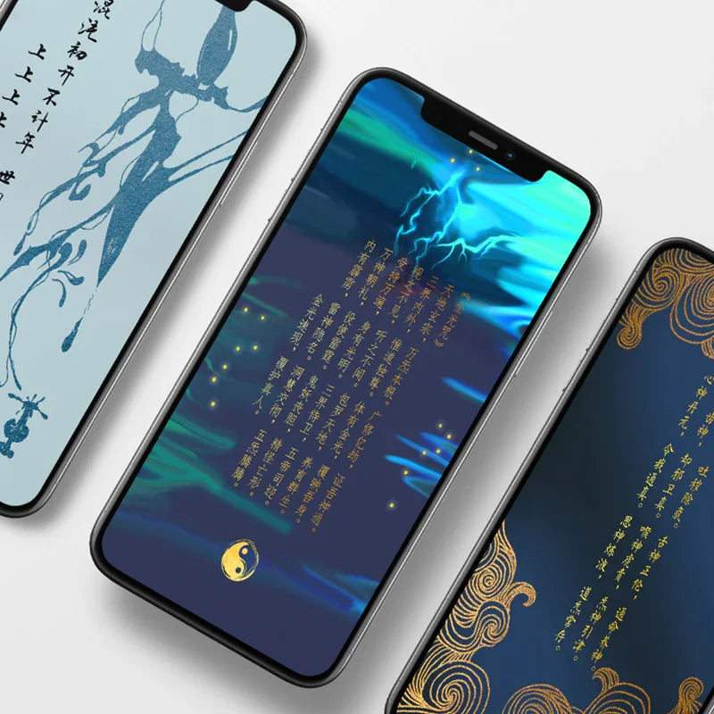TaoVella Taoist Energy Phone Wallpapers for Luck, Protection & Balance (30 Designs) - TaoVella
