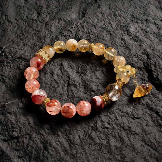 Multicolor Gemstone Fortune Love Good Luck Bracelet