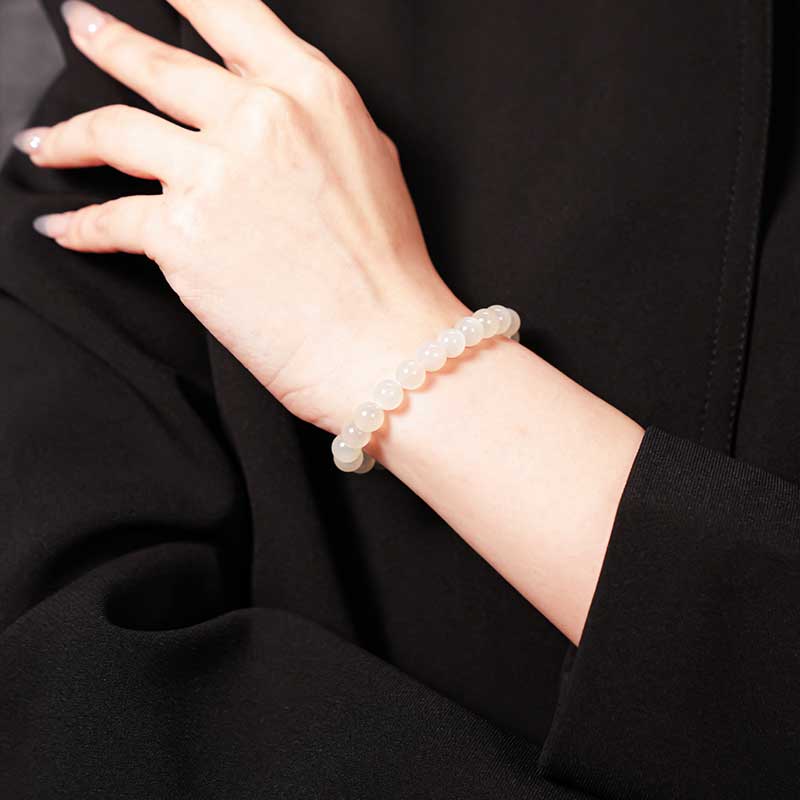 TaoVella 5A Moonstone Spiritual Protection Bracelet – Healing & Good Luck Bracelet