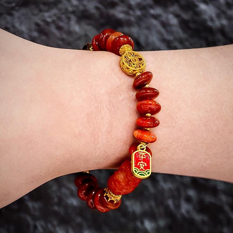 TaoVella Eternal Compassion Tibetan Bracelet for Women's Spiritual Growth & Protection - Spiritual Jewelry for Wealth, Protection & Healing | TaoVella