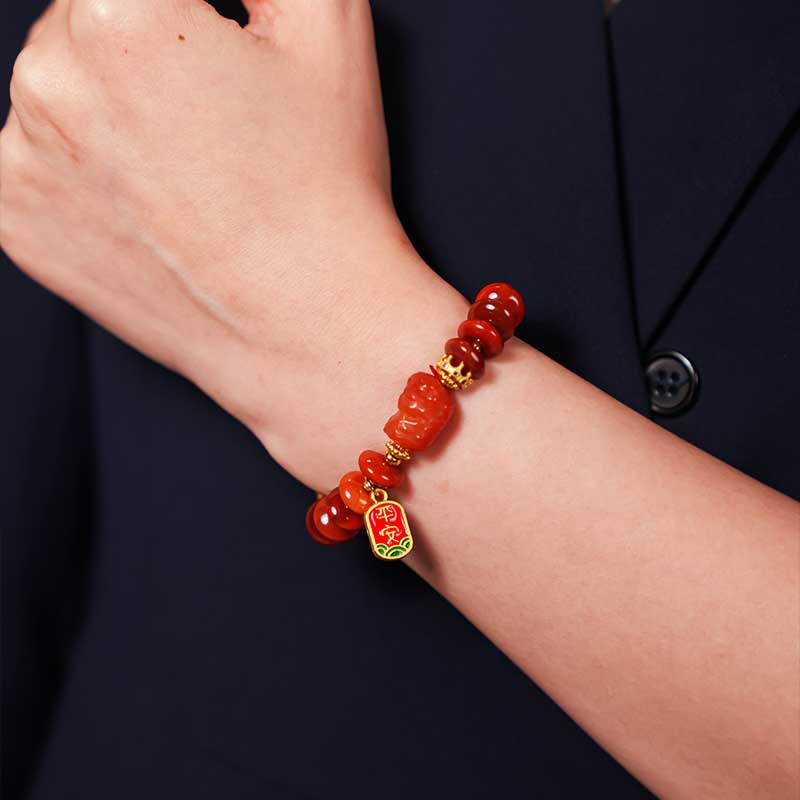 TaoVella Eternal Compassion Tibetan Bracelet for Women's Spiritual Growth & Protection - Spiritual Jewelry for Wealth, Protection & Healing | TaoVella