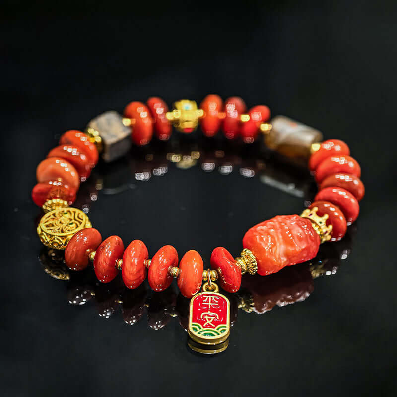 TaoVella Eternal Compassion Tibetan Bracelet for Women's Spiritual Growth & Protection - Spiritual Jewelry for Wealth, Protection & Healing | TaoVella
