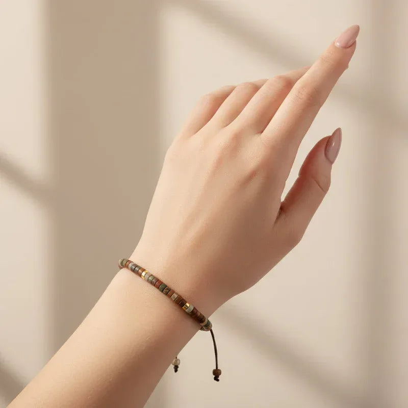 TaoVella Grounded Will – Earth Stone Strength & Stability Energy Bracelet - TaoVella