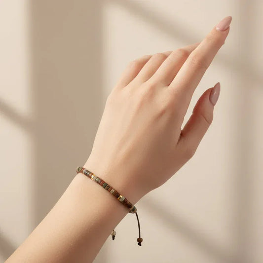 TaoVella Grounded Will – Earth Stone Strength & Stability Energy Bracelet - TaoVella
