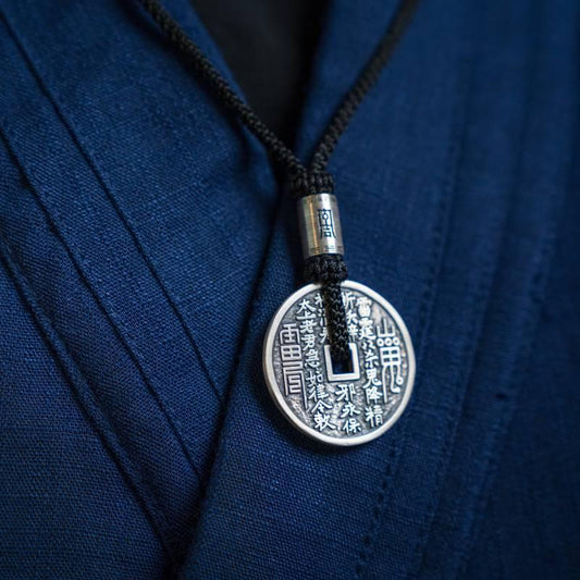 TaoVella 999 Silver Protection Necklace | Guardian Talisman for Wealth & Misfortune Cleansing - Spiritual Jewelry for Wealth, Protection & Healing | TaoVella