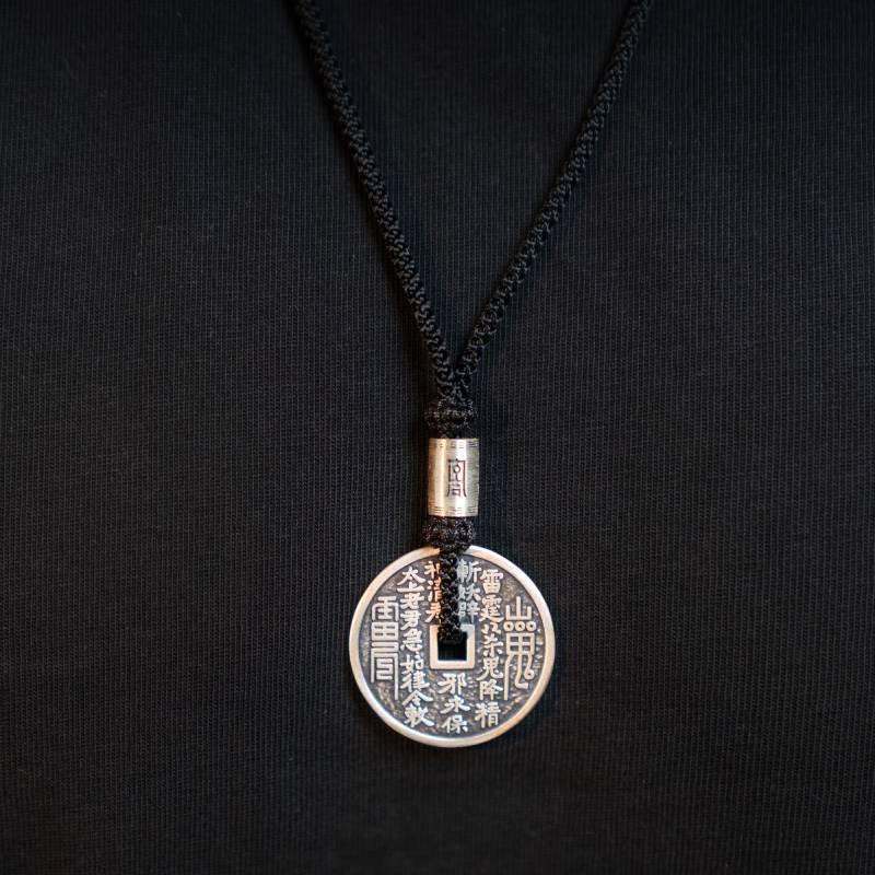 TaoVella 999 Silver Protection Necklace | Guardian Talisman for Wealth & Misfortune Cleansing - Spiritual Jewelry for Wealth, Protection & Healing | TaoVella