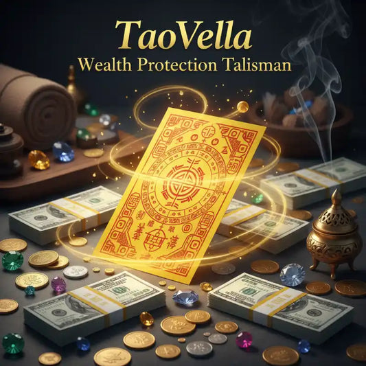 TaoVella Five-Way Wealth Protection Talisman – Attract, Secure & Grow Your Wealth